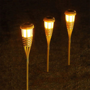 Tiki Solar Powered Lights