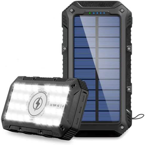 FitFasting Portable Solar Power Bank