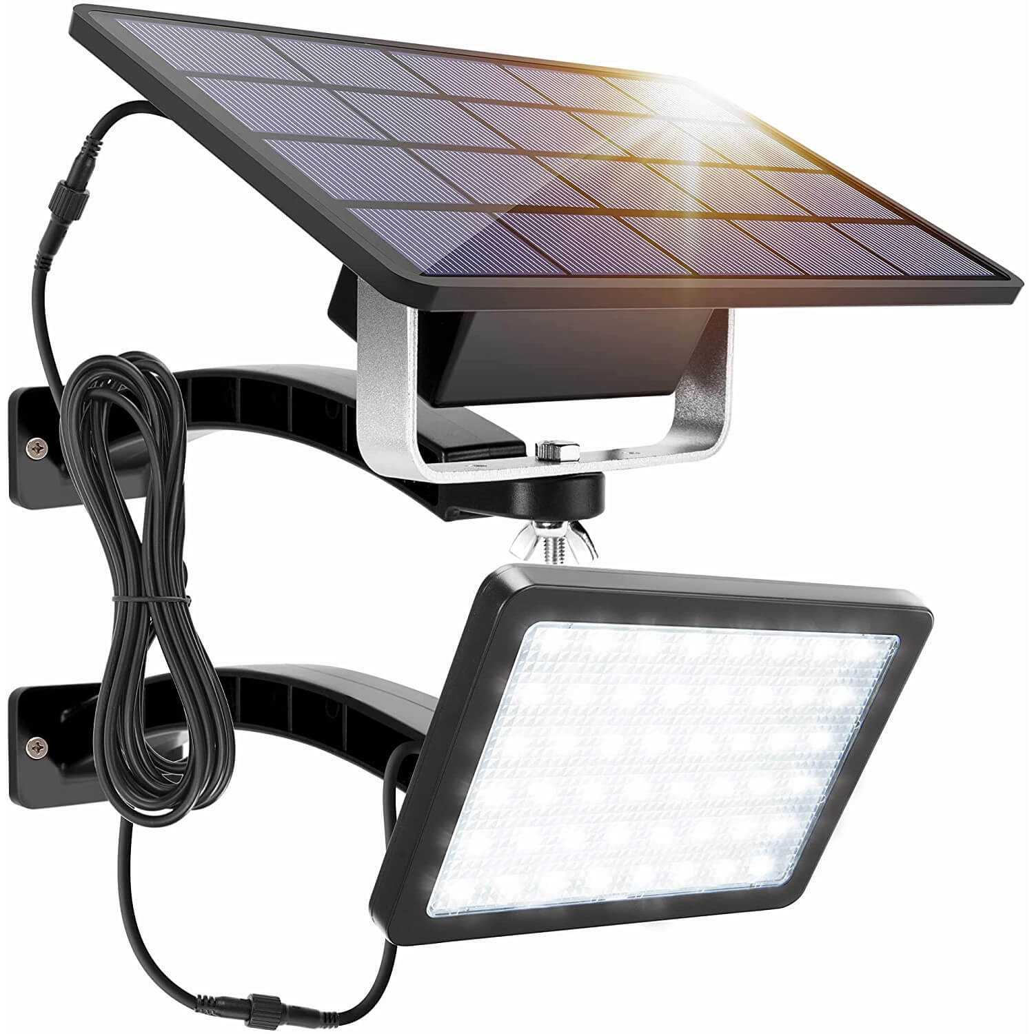 JACKYLED 1000 Lumen LED Solar Garden Light