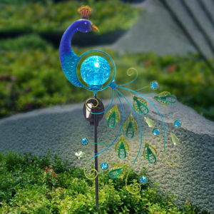 Peacock Solar Lights