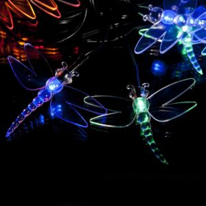SPV Lights LED Dragonfly Solar Powered Fairy Lights