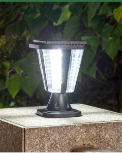 Solar Gate Post Light