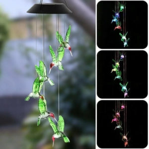 Solar Hummingbird Lights