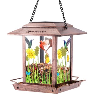 HouseSapp Solar Bird Feeder Large Capacity