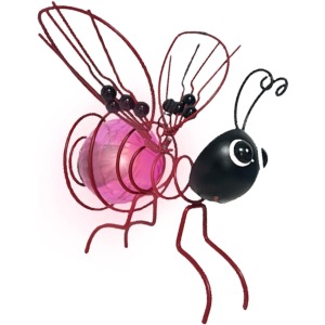 Bee Solar Lights Outdoor with Bouncy Springs