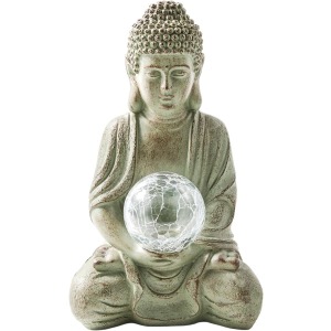 Lightware Solar Buddha Garden Light (Multicolour)