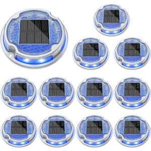 VOLISUN Solar Driveway Lights 12 Pack