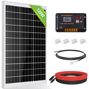 ECO-WORTHY 120W Complete Solar Kit