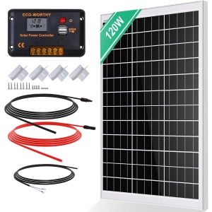 ECO-WORTHY 120W Solar Panel Kit v2