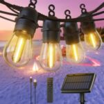 GlobaLink S14 Solar Festoon String Lights 17m