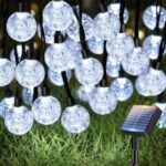 btfarm Crystal Ball Solar String Lights 12.5m