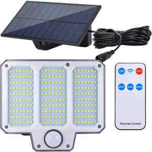 Jasfyee Solar Lights 210LED 2500LM with Remote