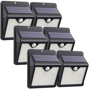 iPosible 150 LED Solar Lights 1000LM (6-Pack)