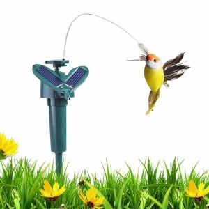Solar Hummingbird Colour Changing LED Garden Lights
