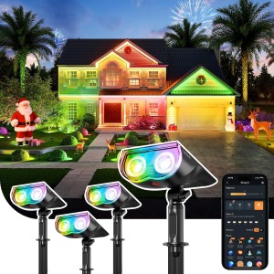 Linkind Smart Solar Spotlights App Controlled