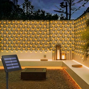 CCILAND Solar Net Lights 3m x 2m 200 LED Warm White
