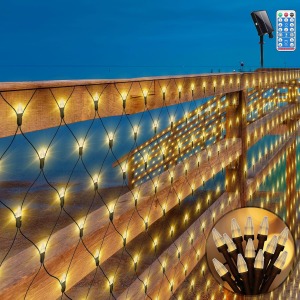 CERIAL Solar Net Lights 3m x 2m 200 LED Diamond Warm White