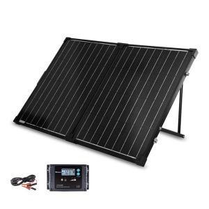 Renogy 100W Portable Foldable Solar Suitcase with 20A Waterproof Controller