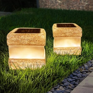 Larekook Solar Rock Lights (Set of 2)