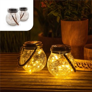 Gadgy Solar Rattan Lantern Set