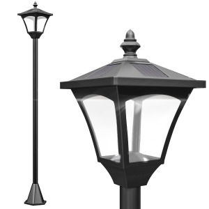 Outsunny Solar Post Lamp Bollard