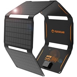 FlexSolar 40W Foldable Solar Charger