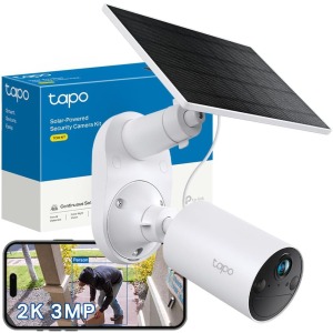 Tapo TC82 KIT 2K battery solar security camera outdoor