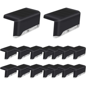 Codian 16 Pack Solar Deck Lights Outdoor Waterproof