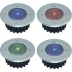 Solalite Colour Changing Solar Deck Lights 4-Pack