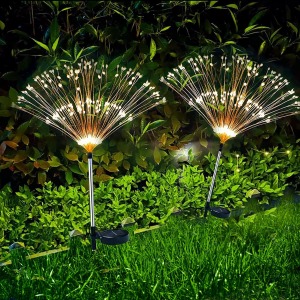 Ovker Solar Lights 2 Packs 150 LED Solar Firework Lights