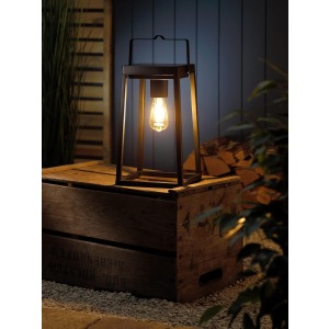 Auraglow Solar and USB Rechargeable Garden Lantern