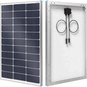 Renogy 100W 12V Monocrystalline Solar Panel Compact Design
