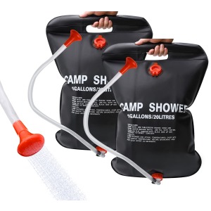 LFSEMINI Solar Shower Bag 2 Pack