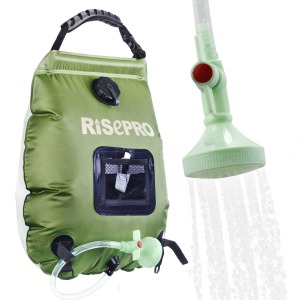 RISEPRO Solar Shower Bag 20L Green