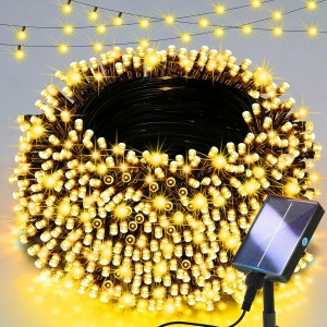 Lighprenix Solar Lights Outdoor Garden 20m 200 LEDs
