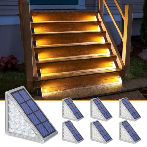 NIORSUN Solar Step Lights 6 Pack