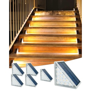 Asteria Solar Stair Lights 6 Pack