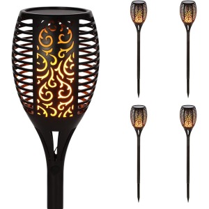 Garden Mile Solar Tiki Torch