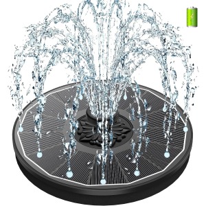 SZMP 3.5W Solar Fountain with 2000mAh Battery