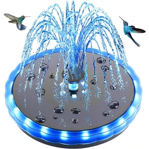 SZMP 4W 4000mAh Solar Pond Pump with LED