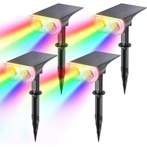 Linkind RGBW Solar Spotlight 4-Pack