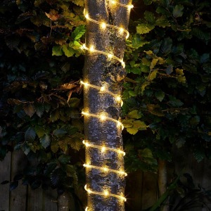 Smart Solar Rope Lights 100 LED multi-colour outdoor
