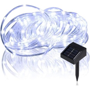 Lychee Solar Rope Lights 5M 50 LED warm white outdoor