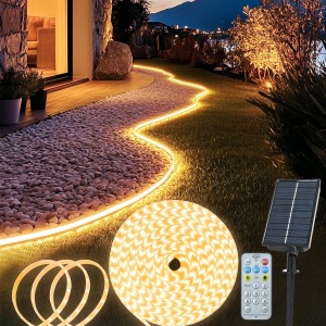echosari 10M Solar LED Strip Lights