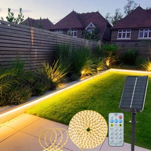 echosari 5M Solar LED Strip Lights