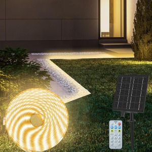 CCILAND 10M Solar LED Strip Lights
