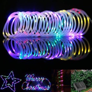 BlueFire 12M Solar LED Strip Lights