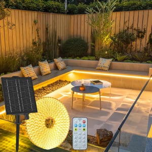 Gaoxun 10M Solar LED Strip Lights