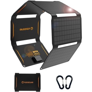 FlexSolar 40W Foldable Solar Charger