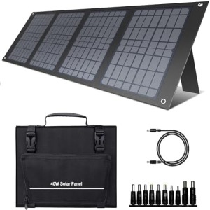 powkey 40W Foldable Solar Panel